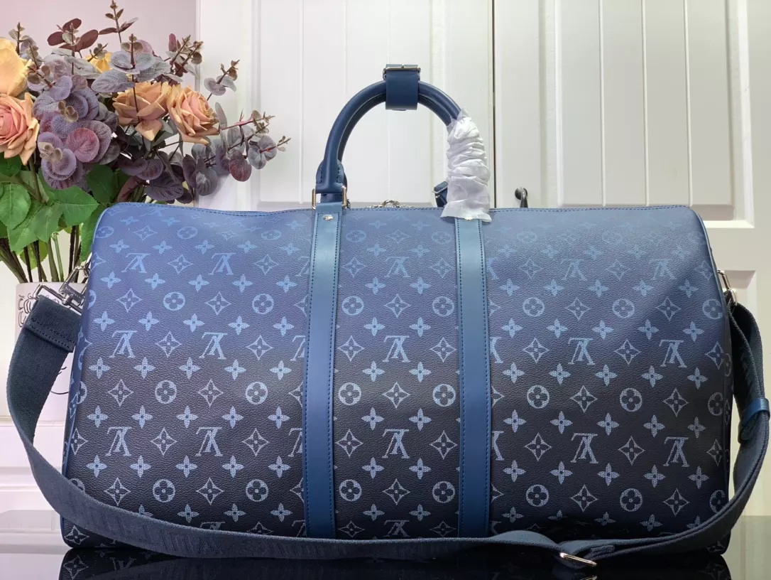 Louis Vuitton Keepall Bandoulière 55 Monogram Eclipse – LW192