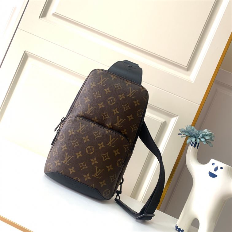 LOUIS VUITTON AVENUE SLING BAG MONOGRAM MACASSAR – LVB042