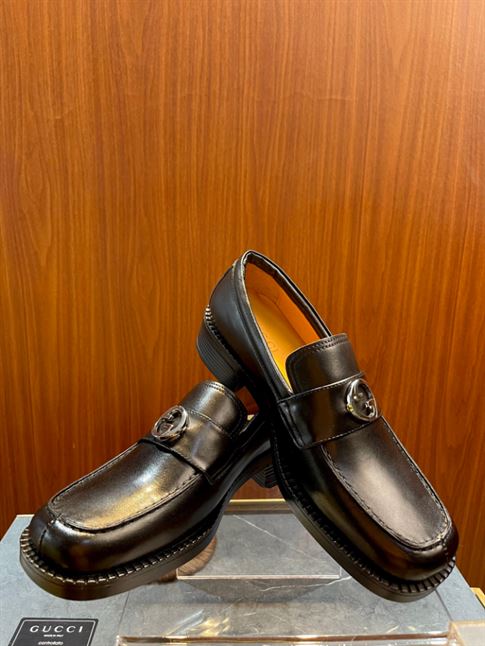 GUCCI LOAFER INTERLOCKING G BLACK – GL019