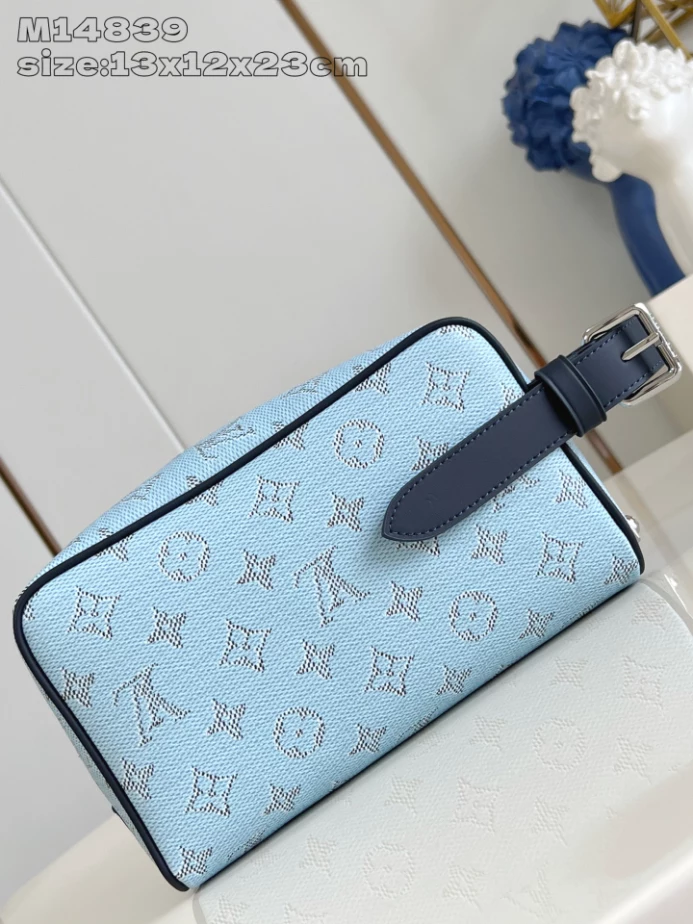 LOCKER DOPP KIT BLUE MONOGRAM HERITAGE CANVAS M14839 – LW385