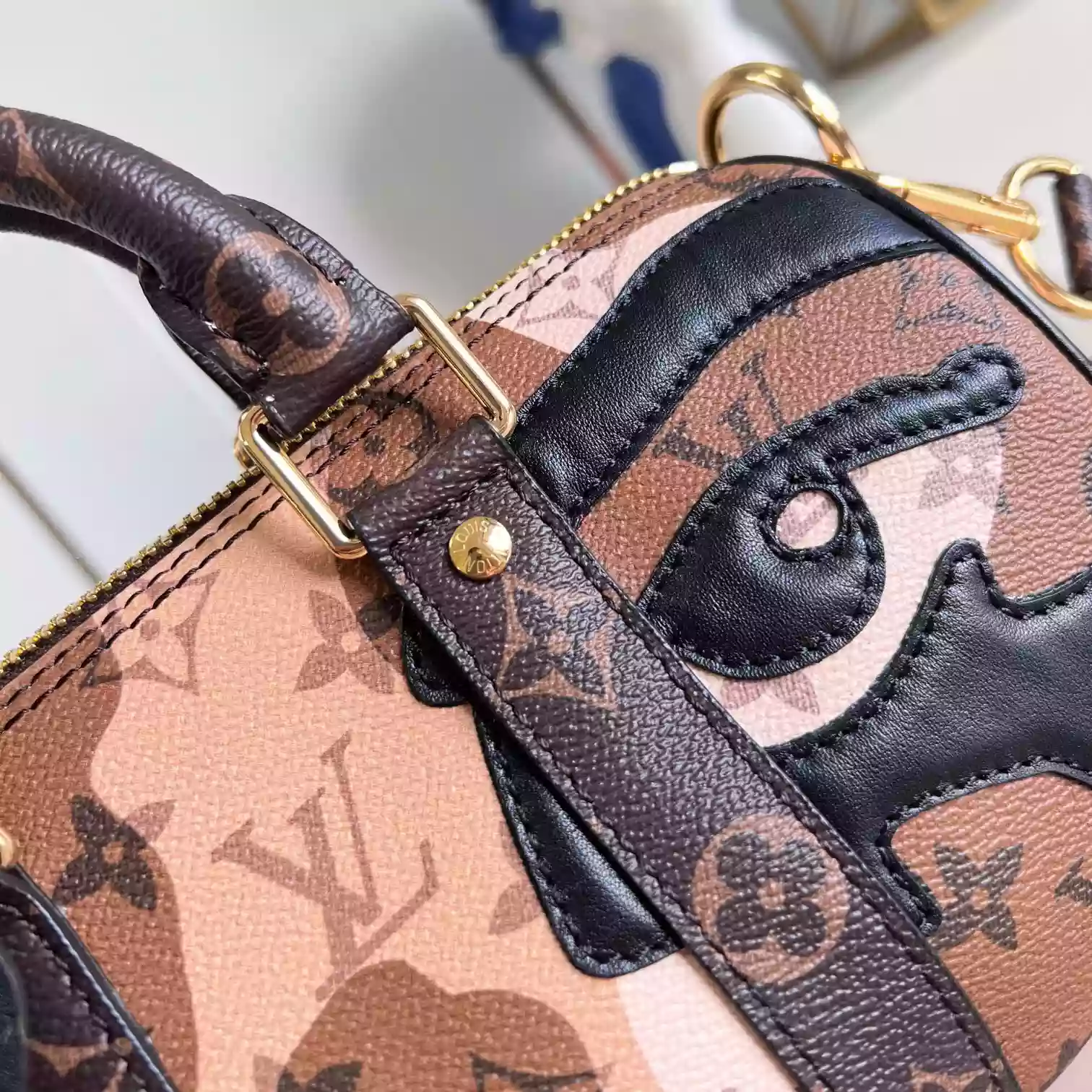 Keepall Bandoulière 25 Bag Brown M46678 – LW254