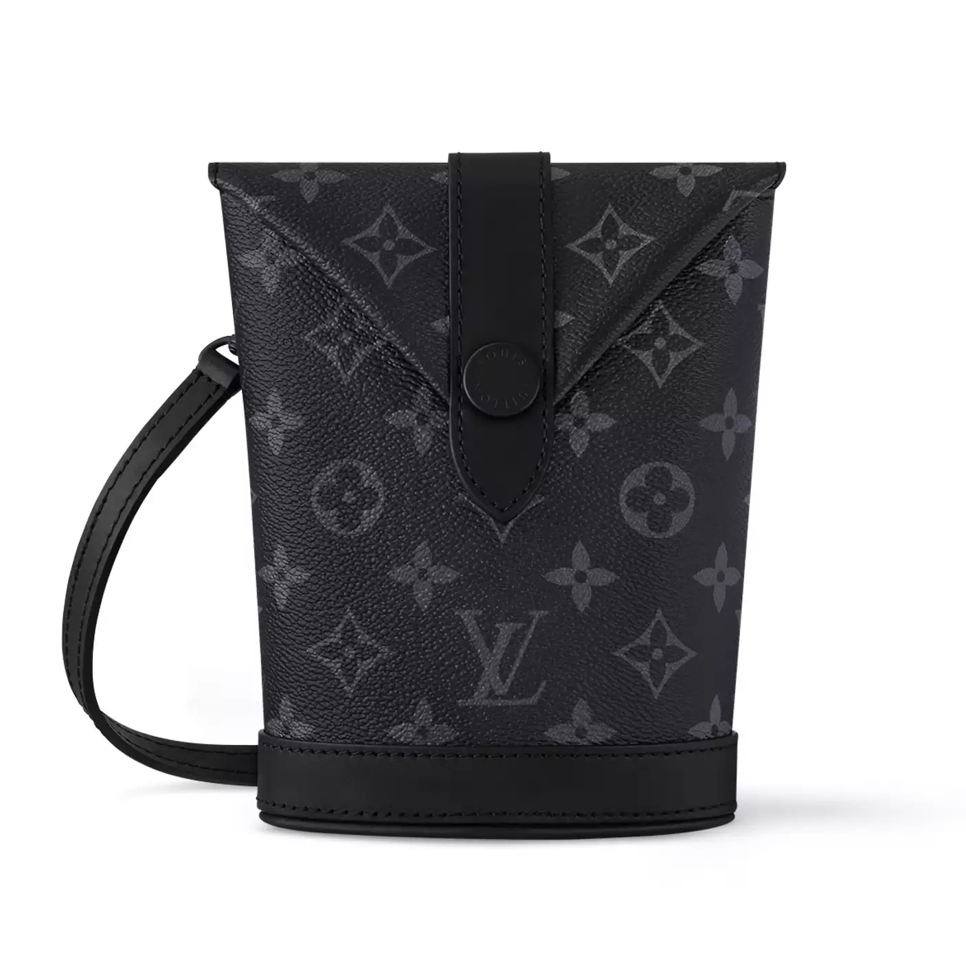 ENVELOPE POUCH BLACK MONOGRAM ECLIPSE CANVAS M11613  – LW409