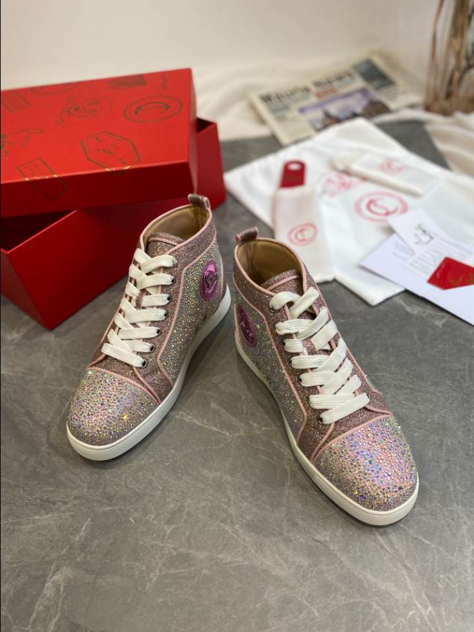 Christian Louboutin Low Top Rose Sneaker – CLS052