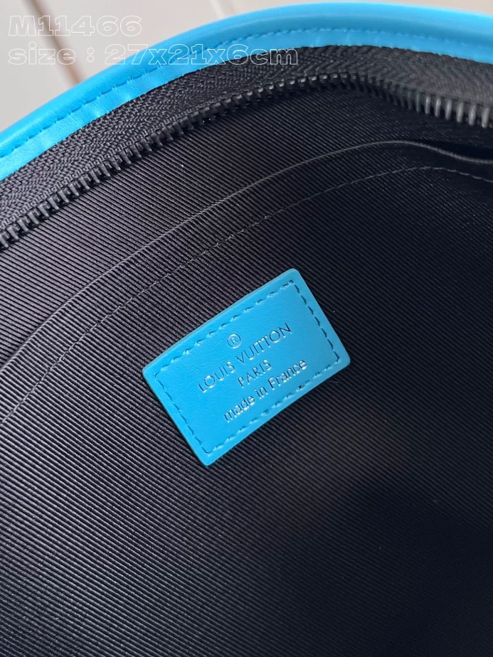 POCHETTE VOYAGE MM TURQUOISE MONOGRAM ECLIPSE REVERSE M11466 – LW393