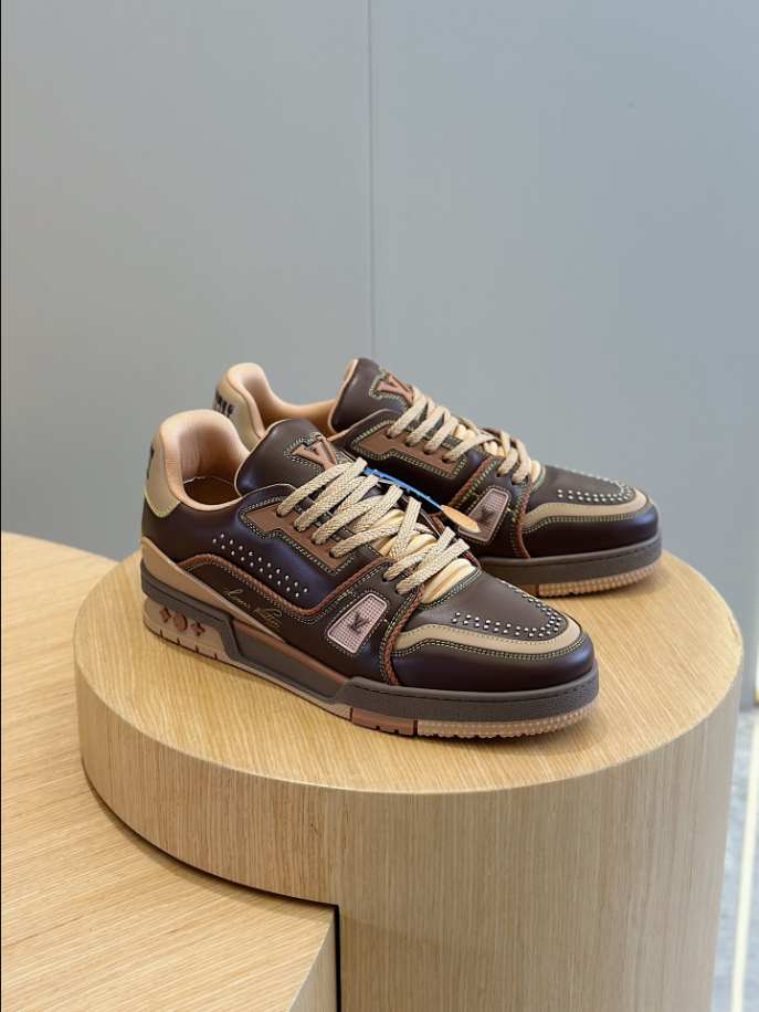 Louis Vuitton LV Trainer Marron Brown Sneaker – LVS207