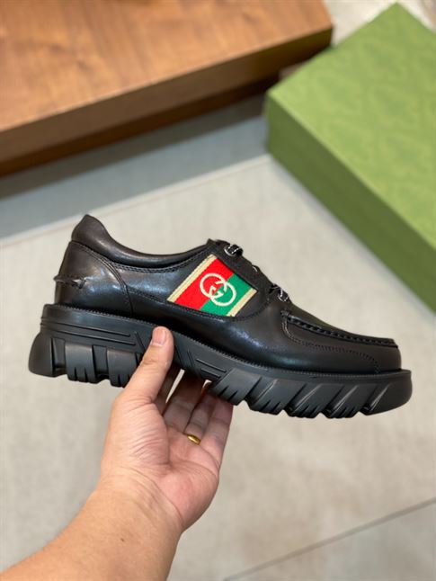 GUCCI GG PLATFORM LACE-UP SHOES – GL028