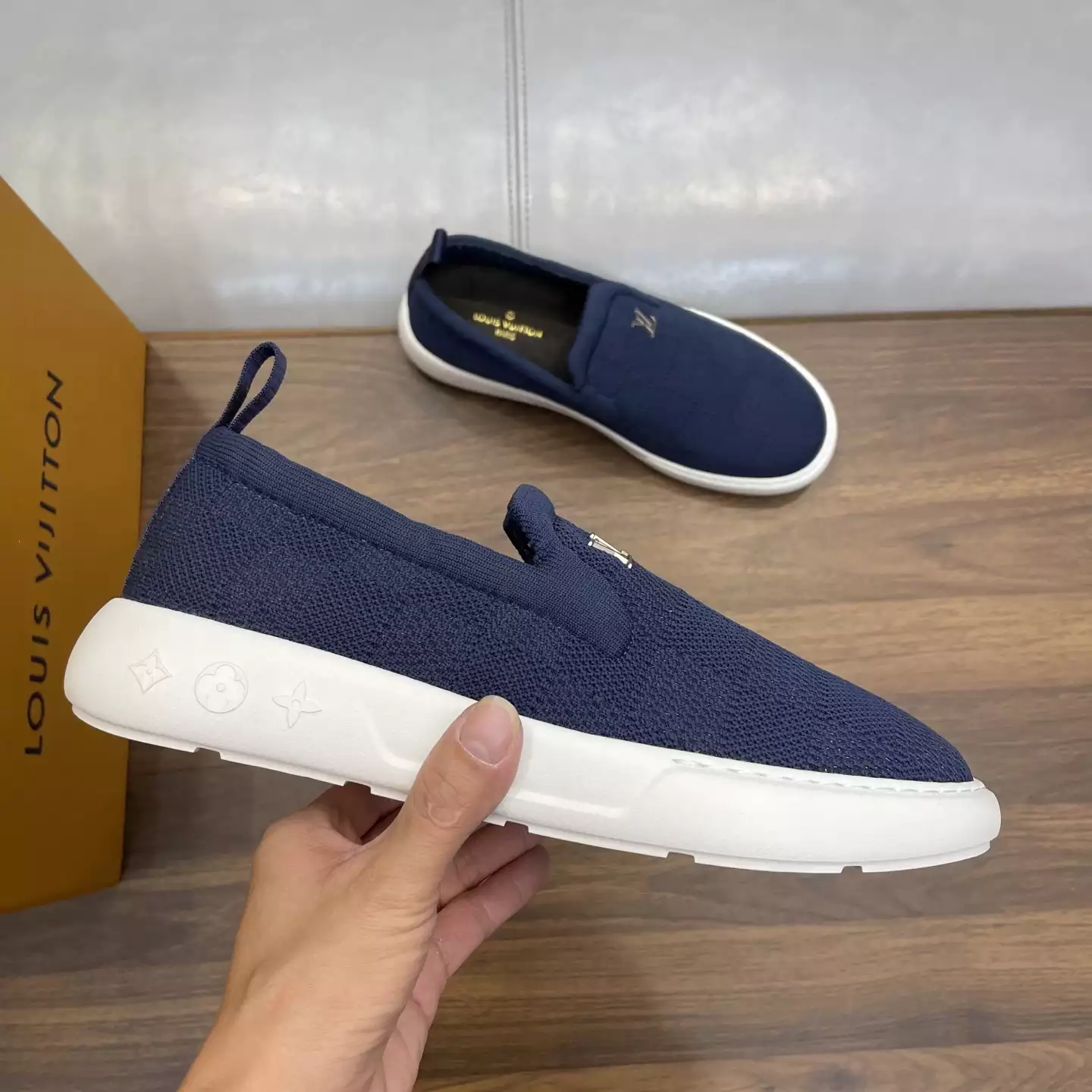 PACIFIC LOAFERS IN BLUE – VL049