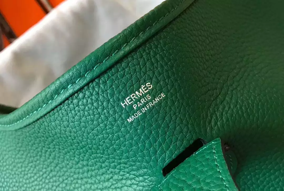 Hermes Evelyne III 29 PM Bag In Vert Vertigo Clemence Leather – HW066
