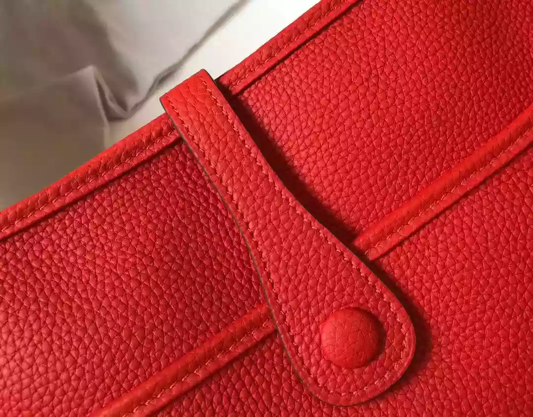 Hermes Evelyne III 29 PM Bag In Red Clemence Leather – HW064