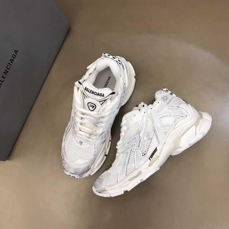 BALENCIAGA RUNNER SNEAKERS IN WHITE – BLA006