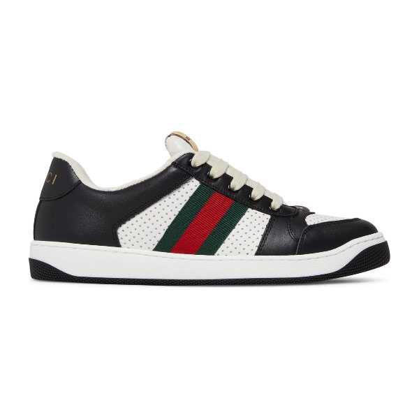 GUCCI WMNS SCREENER BLACK WHITE – GCC155