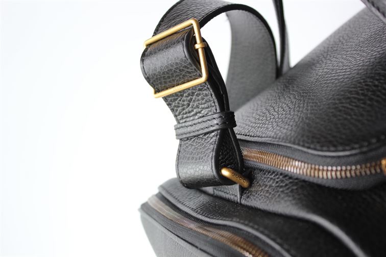 GUCCI RETRO LOGO PRINT LEATHER DUFFLE BAG – BG039