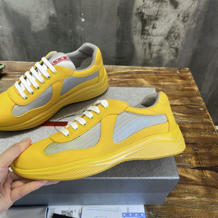 PRADA AMERICA’S CUP SOFT RUBBER AND BIKE FABRIC SNEAKERS – PRS041