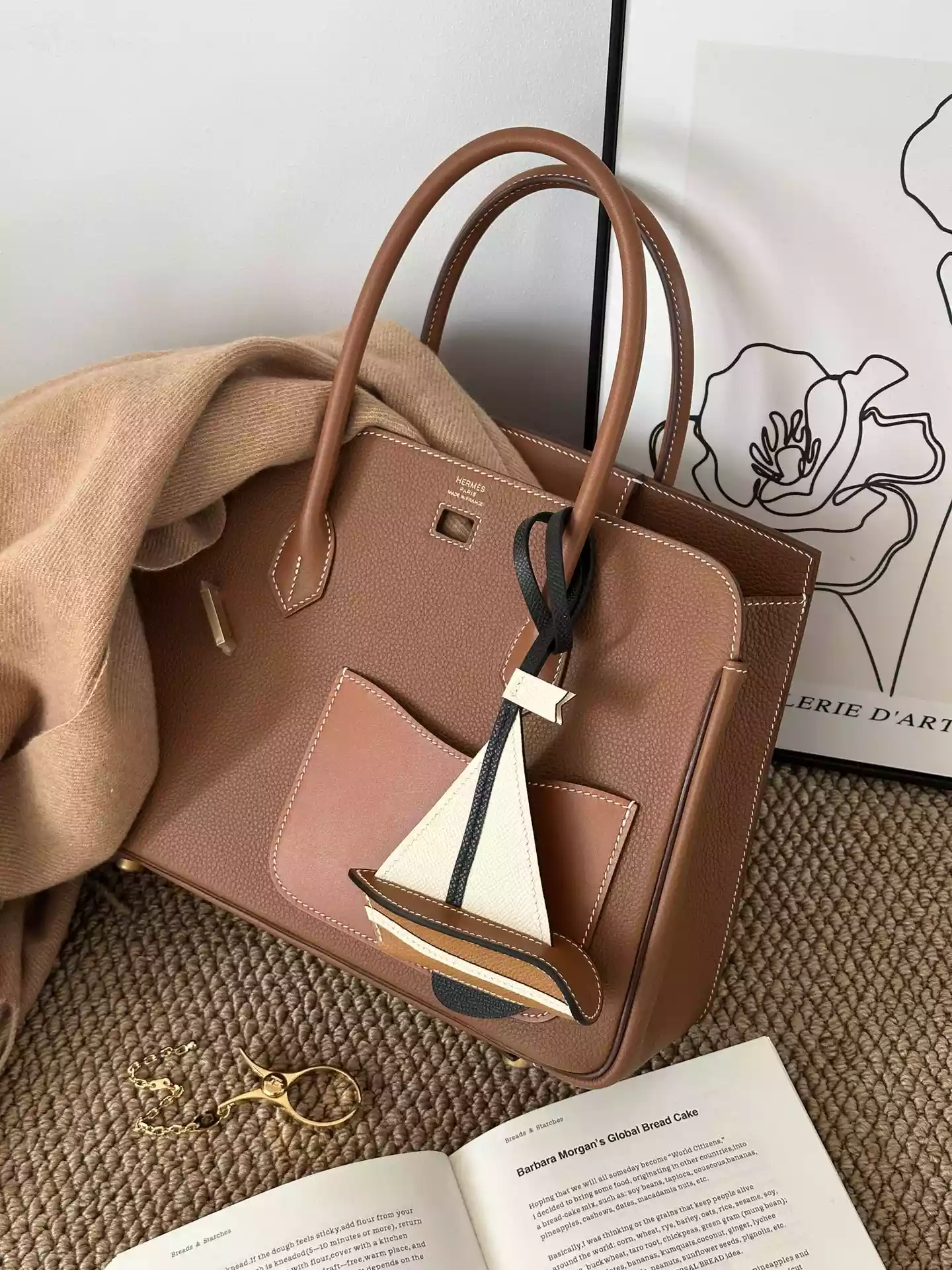 Hermès | Birkin Desordre 30cm | Gold Togo and Swift – HW189