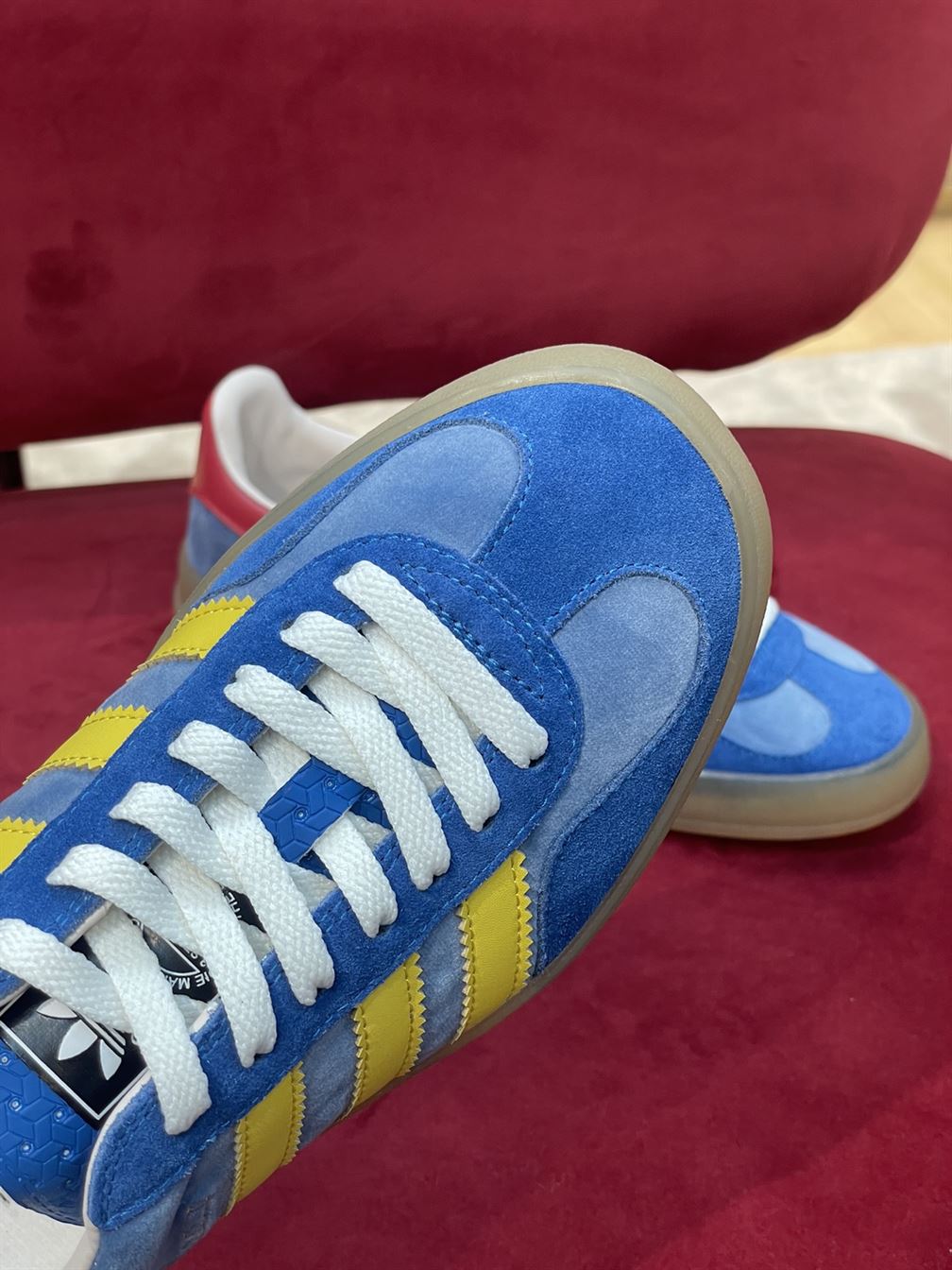 GUCCI X ADIDAS MENS GAZELLE SNEAKER – GCC022