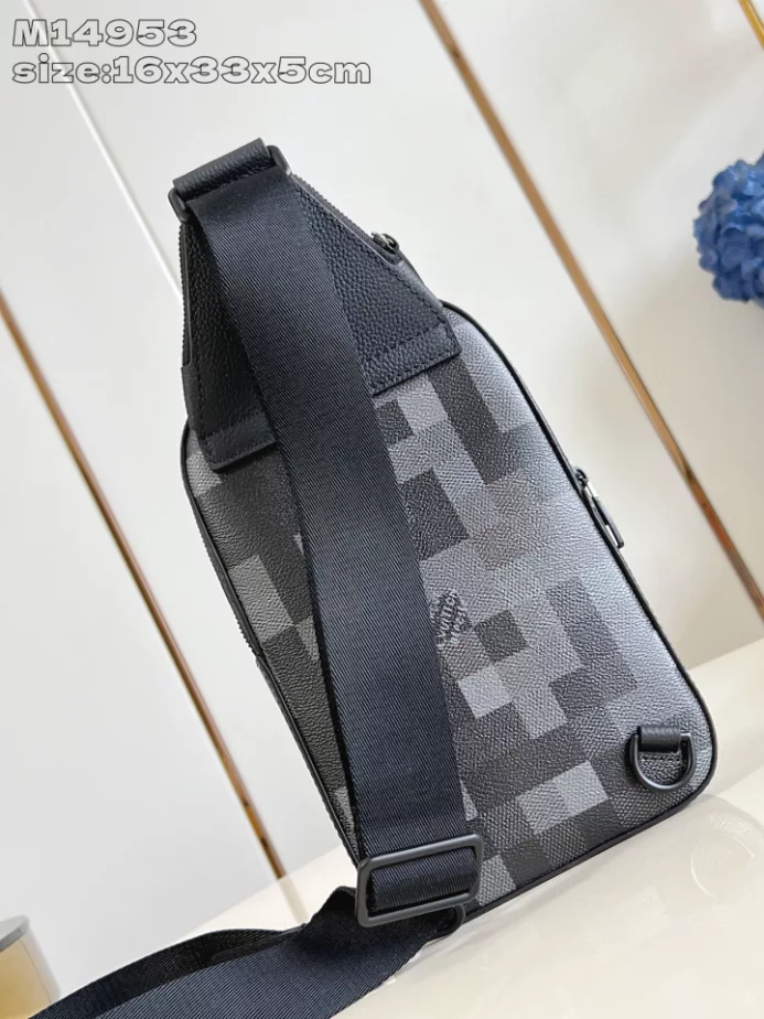 AVENUE SLINGBAG BLACK DAMOFLAGE BLACK CANVAS M14953 – LW412