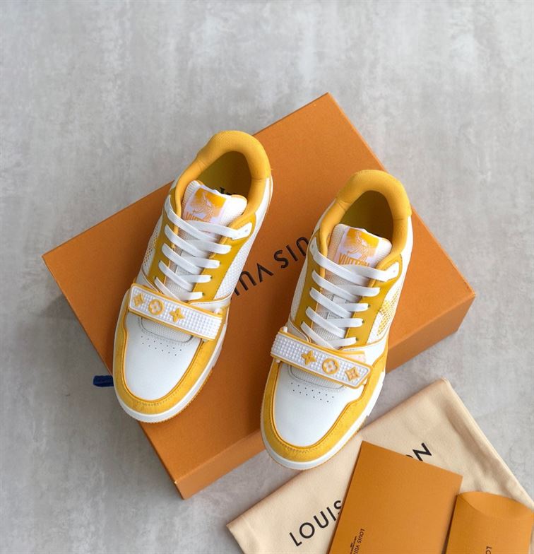 LOUIS VUITTON TRAINER SNEAKER YELLOW – LVS020