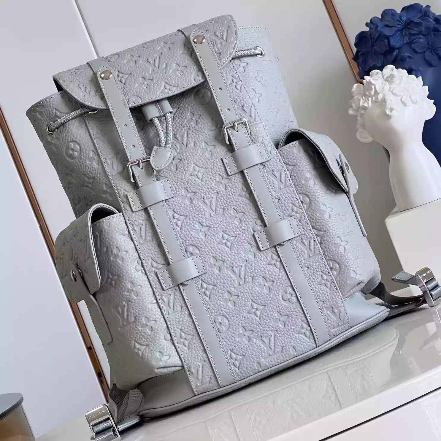 CHRISTOPHER PM TAURILLON MONOGRAM IN GREY M23146 – LW339