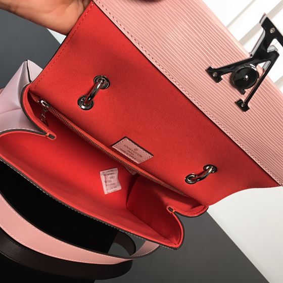 LOUIS VUITTON ROSE BALLERINE EPI LEATHER GRENELLE PM BAG – LW059