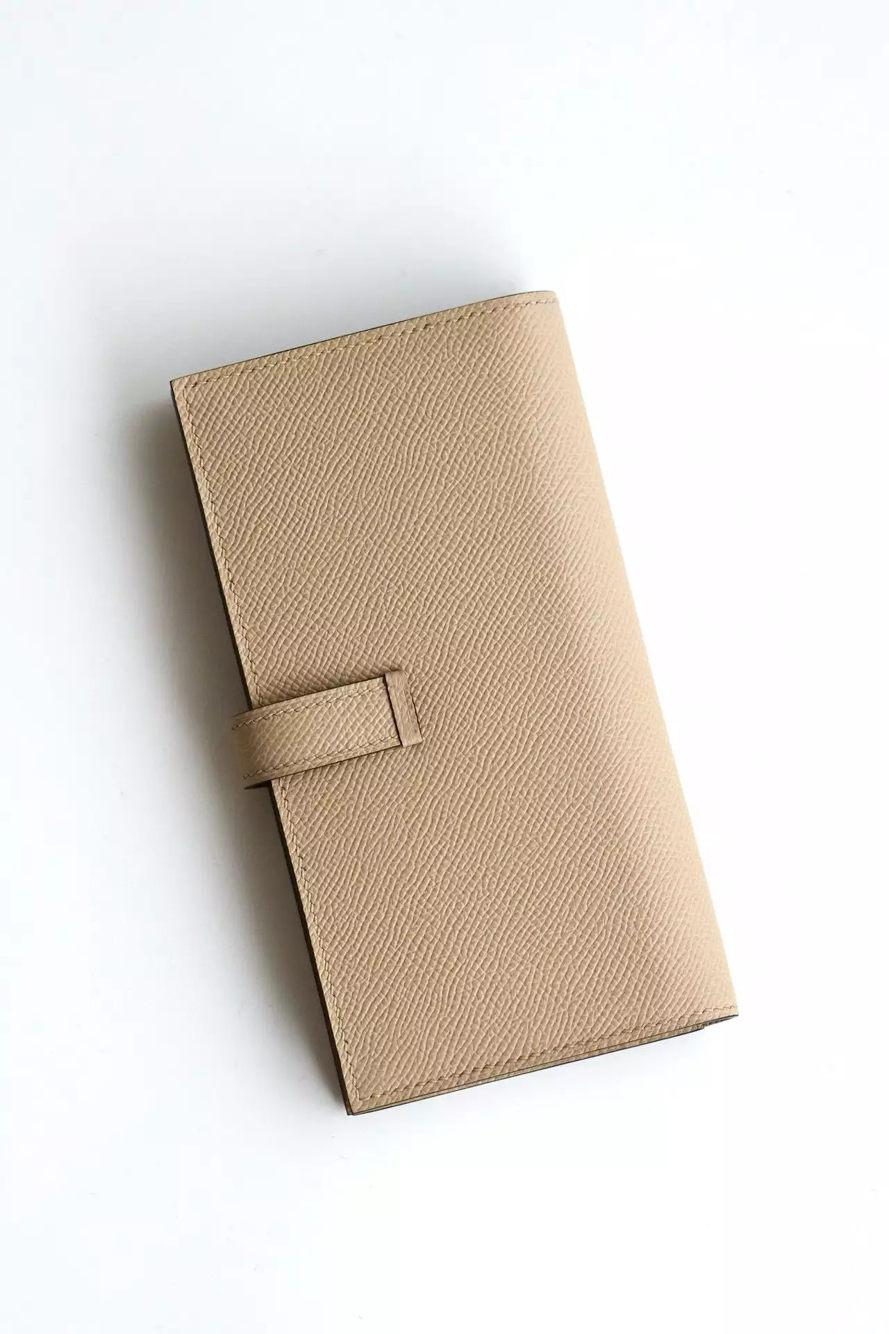 Hermes Bearn Long Handmade Wallet in Trench Epsom Calfskin – HW157