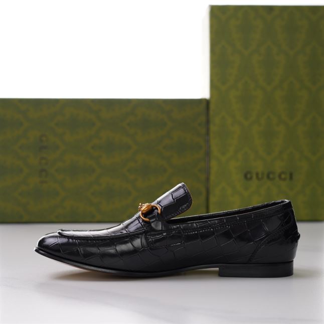 GUCCI JORDAAN CROCODILE LOAFER – GL015