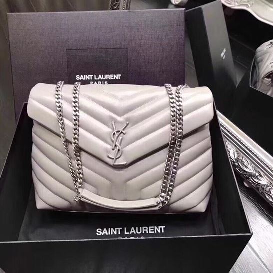 YSL LOULOU WHITE BAG – YB015