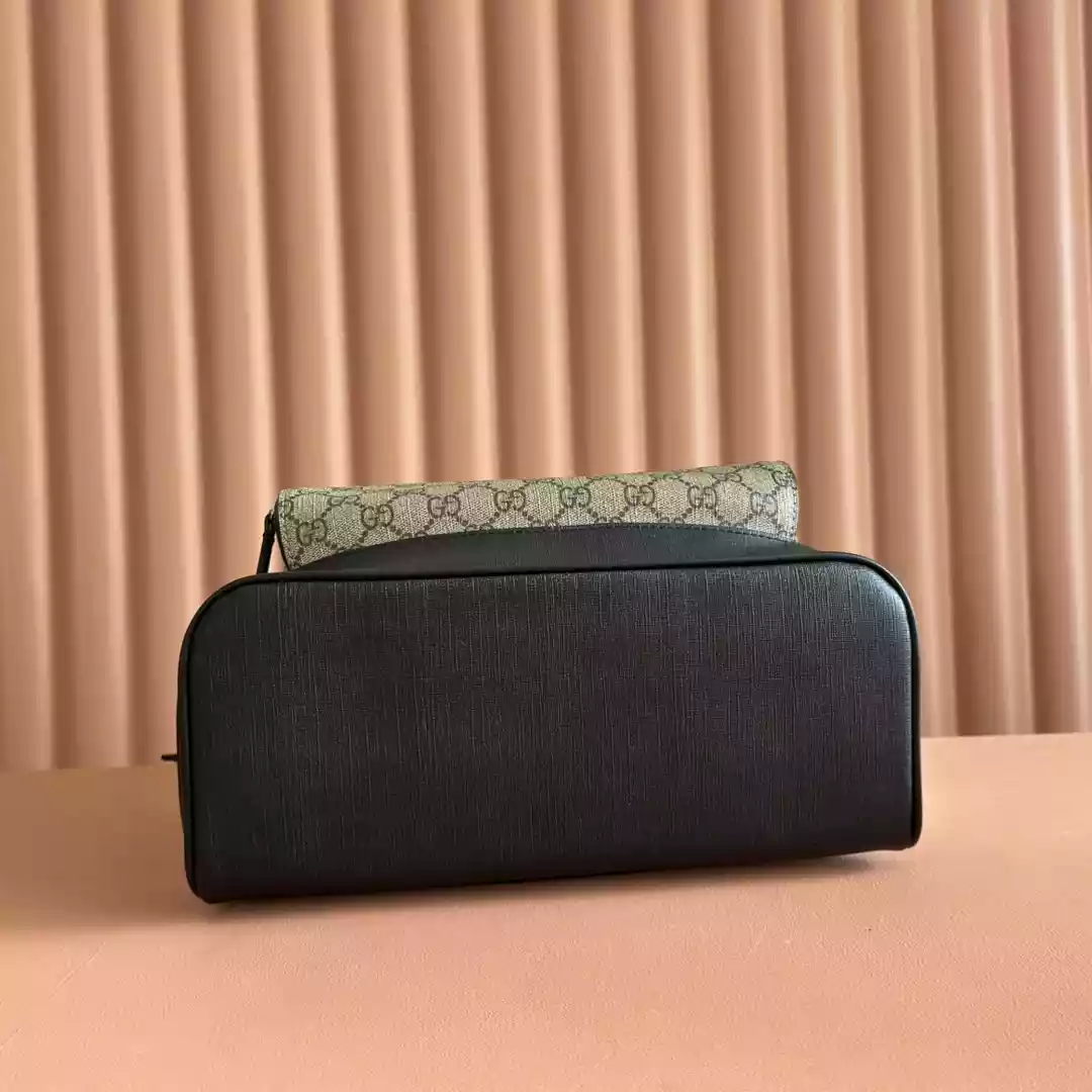 Gucci GG Supreme Men’s Backpack Brown Black – BG069