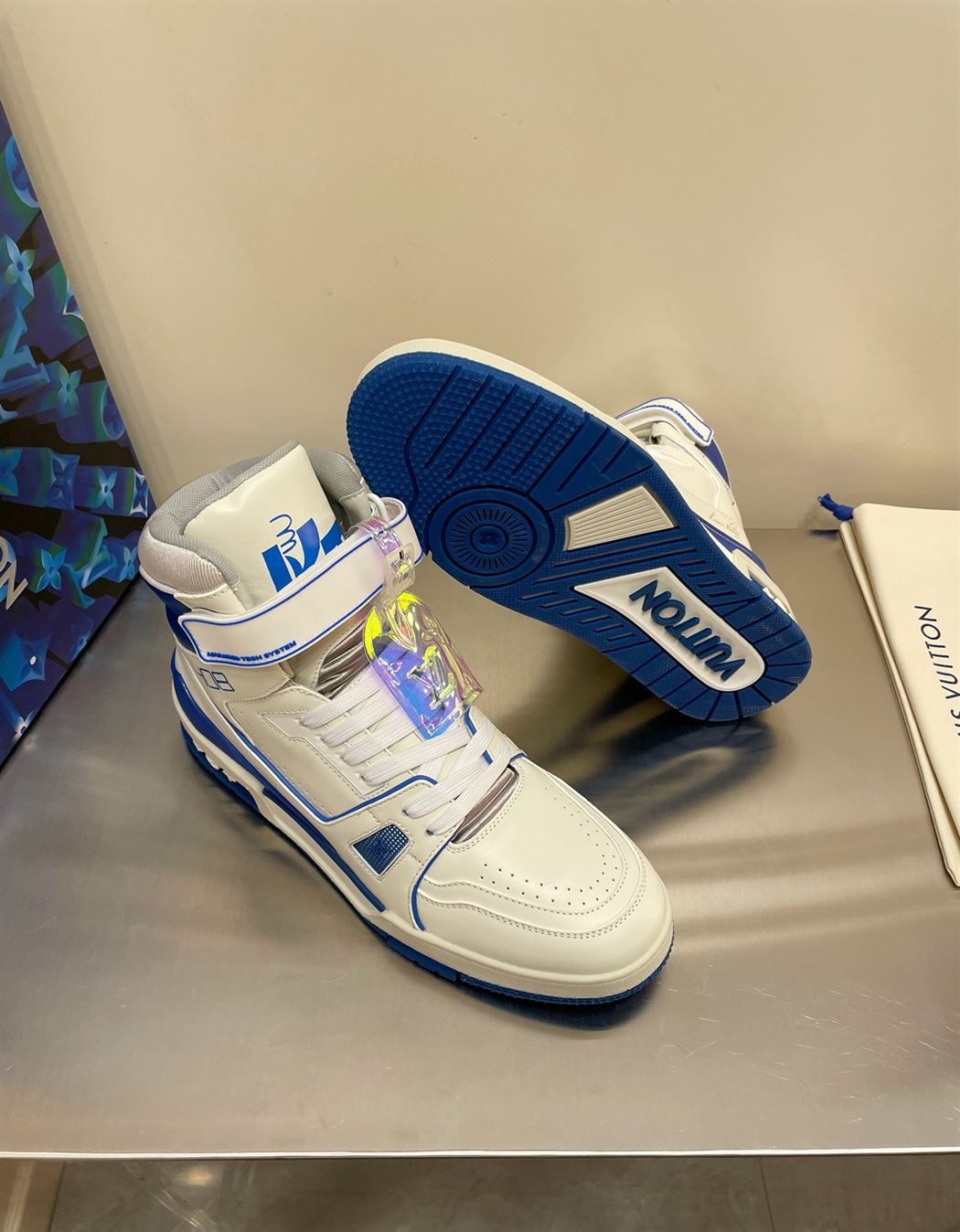 LOUIS VUITTON LV TRAINER SNEAKER BOOT – LVS071