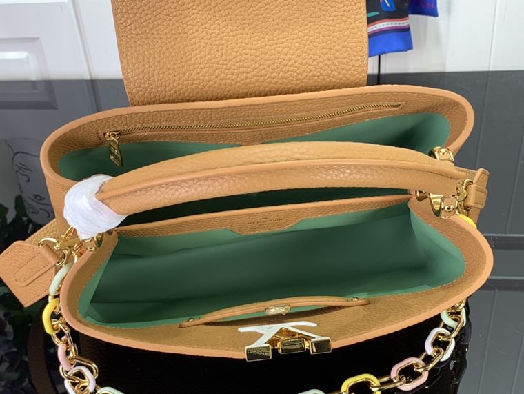 LOUIS VUITTON CAPUCINES MM Brown – LW097