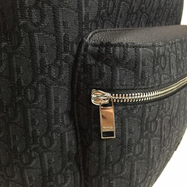 DIOR RIDER BACKPACK BLACK DIOR OBLIQUE JACQUARD – DIO030