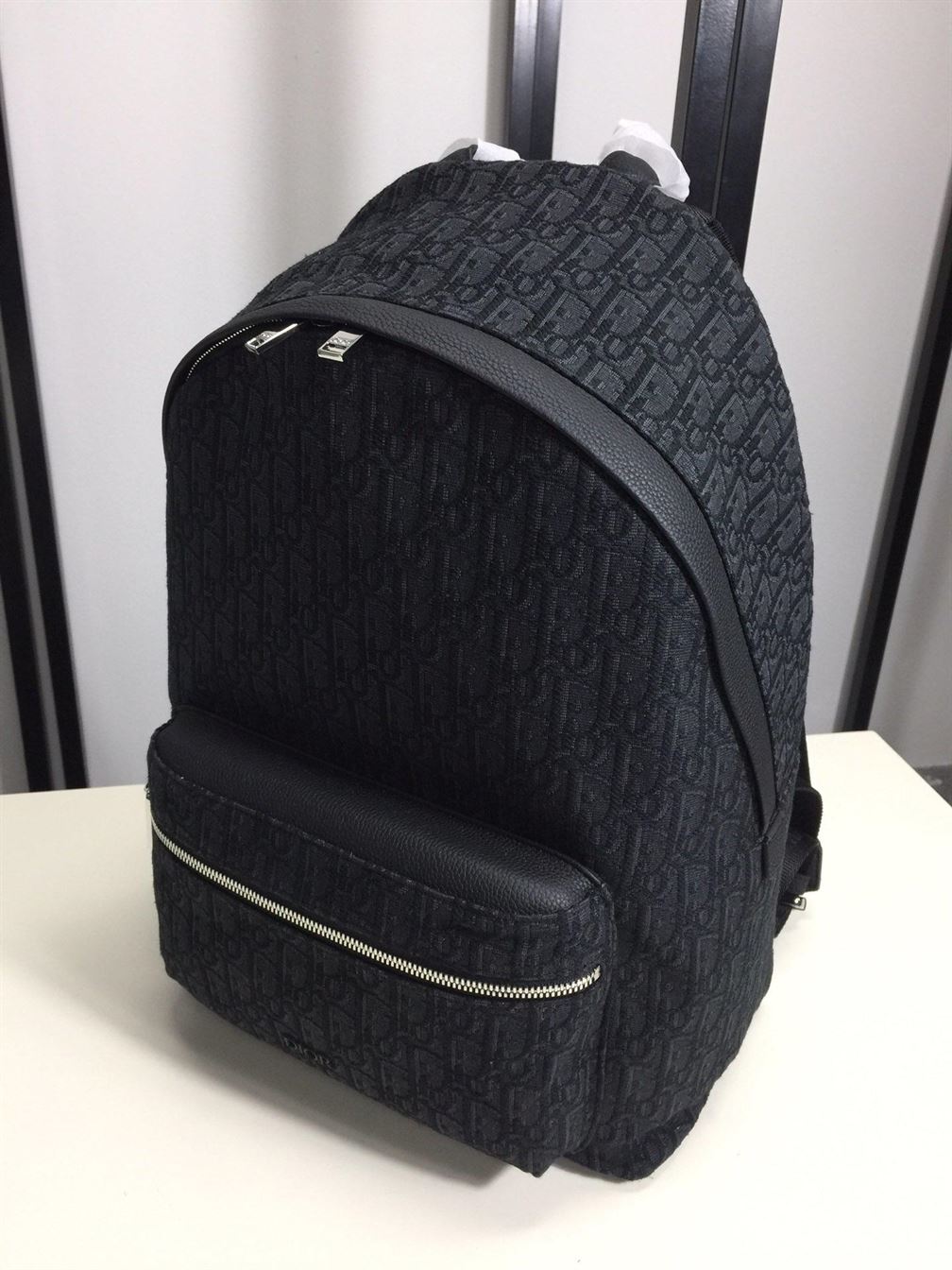 DIOR RIDER BACKPACK BLACK DIOR OBLIQUE JACQUARD – DIO030