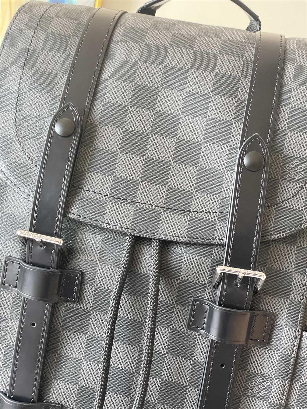 LOUIS VUITTON CHRISTOPHER BACKPACK DAMIER GRAPHITE CANVAS – LVB021