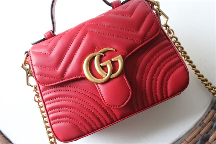 GUCCI GG MARMONT MINI TOP HANDLE BAG – GB84