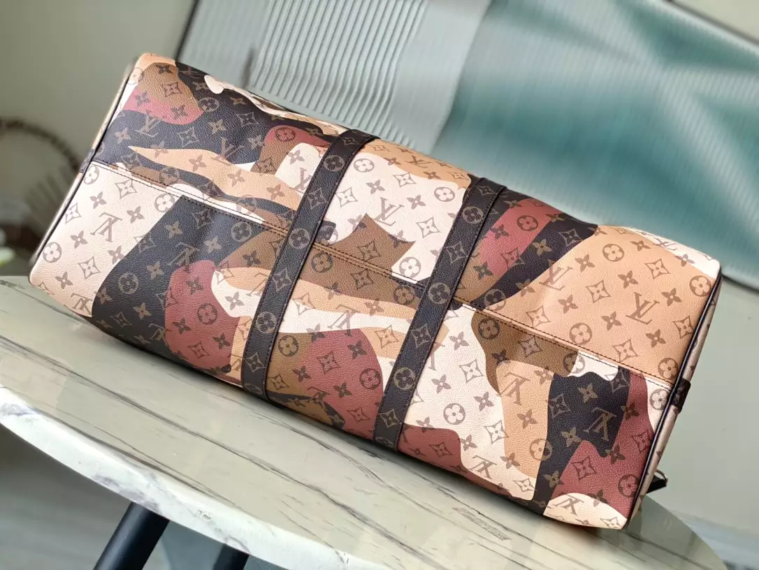 LV Keepall Bandoulière 55 in Brown – LW183