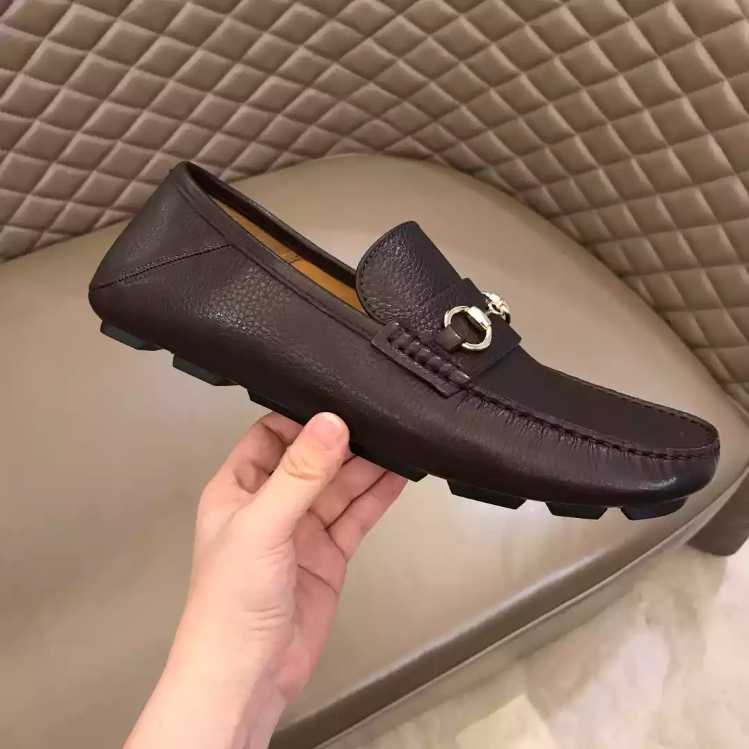 LEATHER DRIVER WITH HORSEBIT – GL120