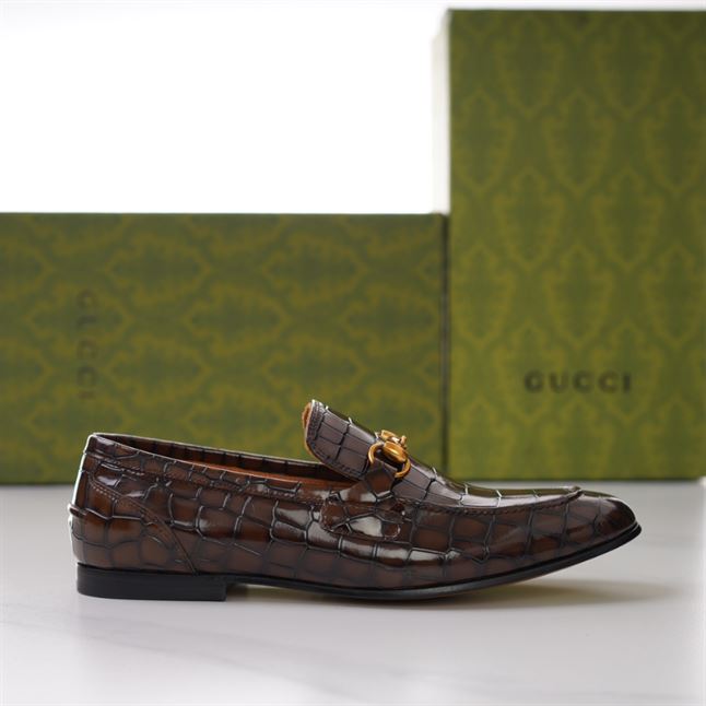 GUCCI JORDAAN CROCODILE LOAFER – GL014
