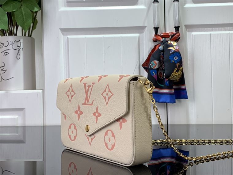 LOUIS VUITTON FELICIE POCHETTE MONOGRAM EMPREINTE LEATHER – LW125