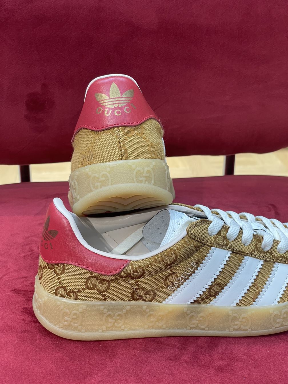 GUCCI X ADIDAS MENS GAZELLE SNEAKER – GCC025