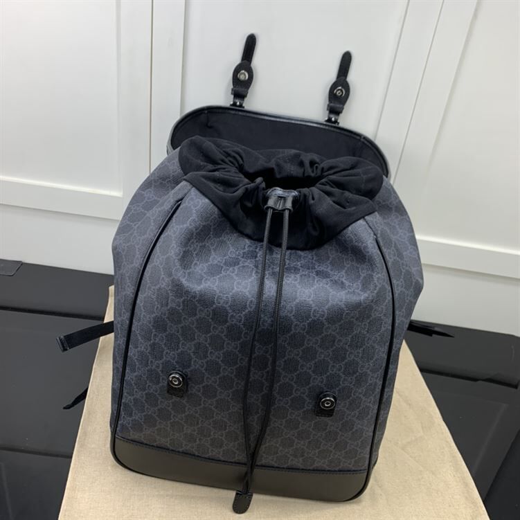 GUCCI MEDIUM BACKPACK WITH INTERLOCKING G – BG024