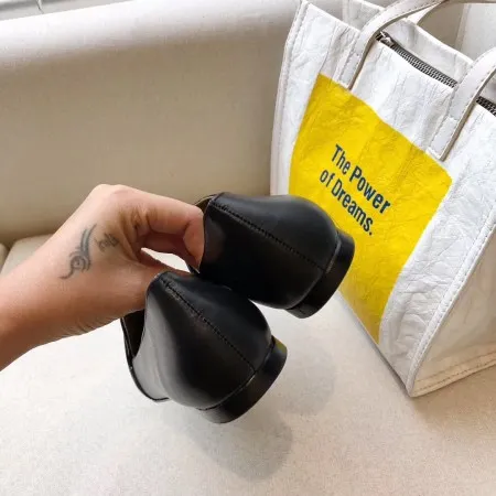 Hermes Pegase Ballerina Flats In Black Calfskin – HM078