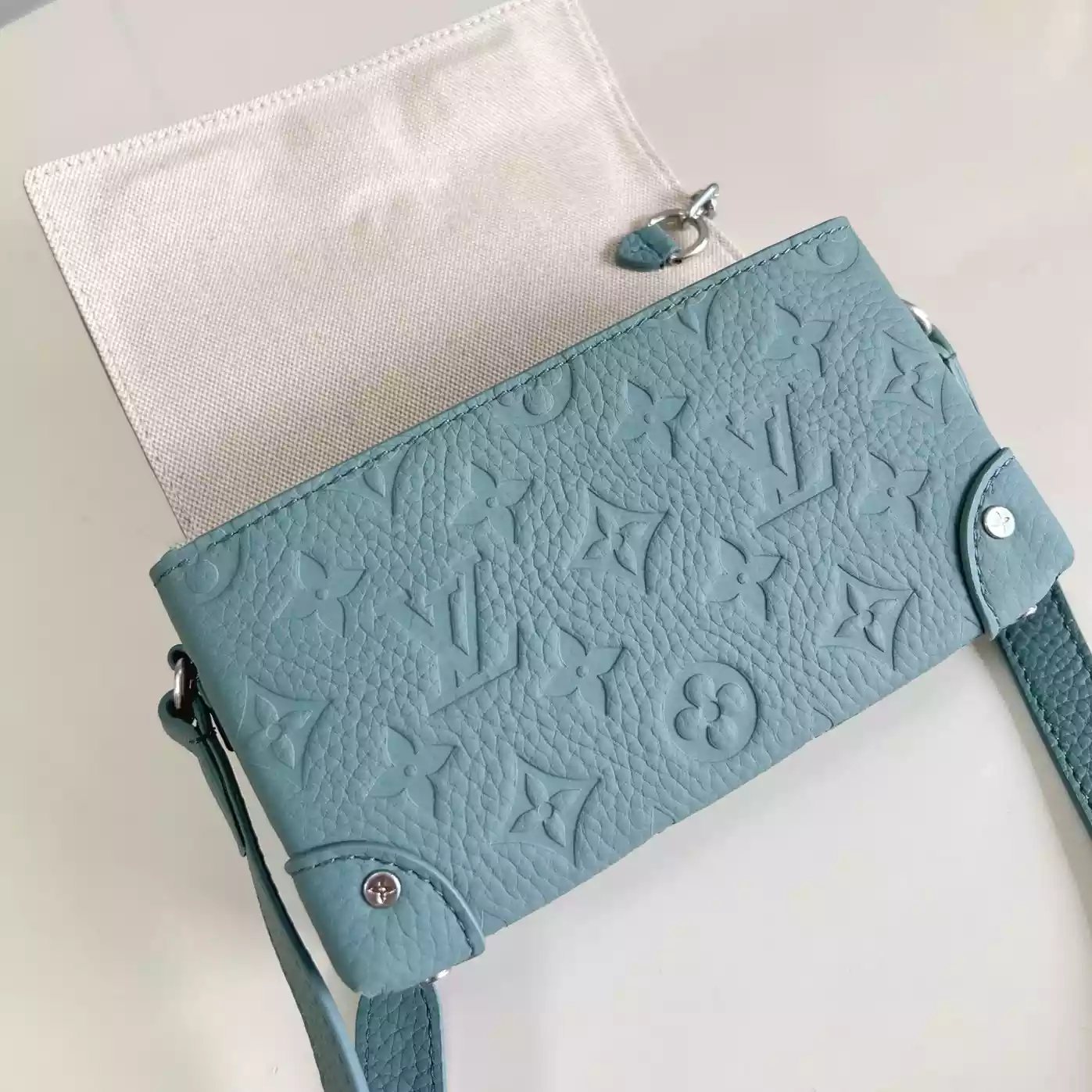 STEAMER BAG MISTY LAKE TAURILLON MONOGRAM M13889 – LW271