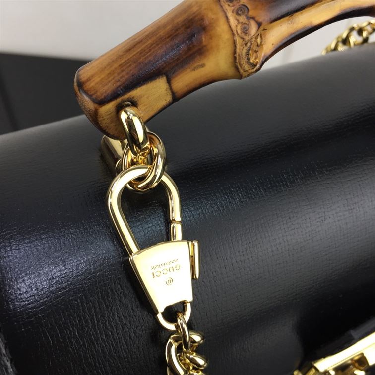 GUCCI PADLOCK GG SMALL BAMBOO SHOULDER BAG – GB85
