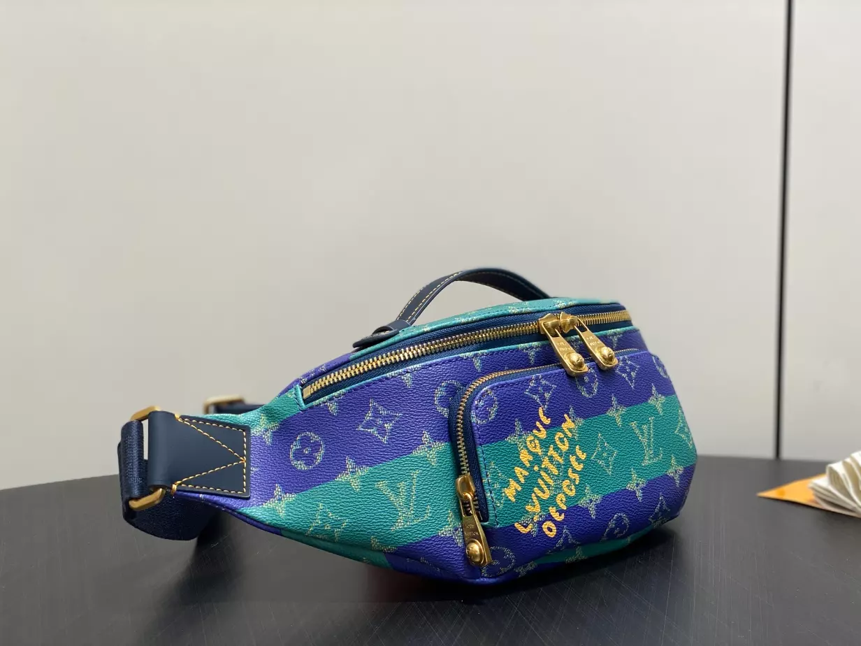 LOUIS VUITTON RUSH BUMBAG MONOGRAM SHADOW LEATHER – LW455