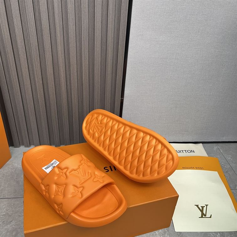 LOUIS VUITTON WATERFRONT MULE ORANGE – LVSD041