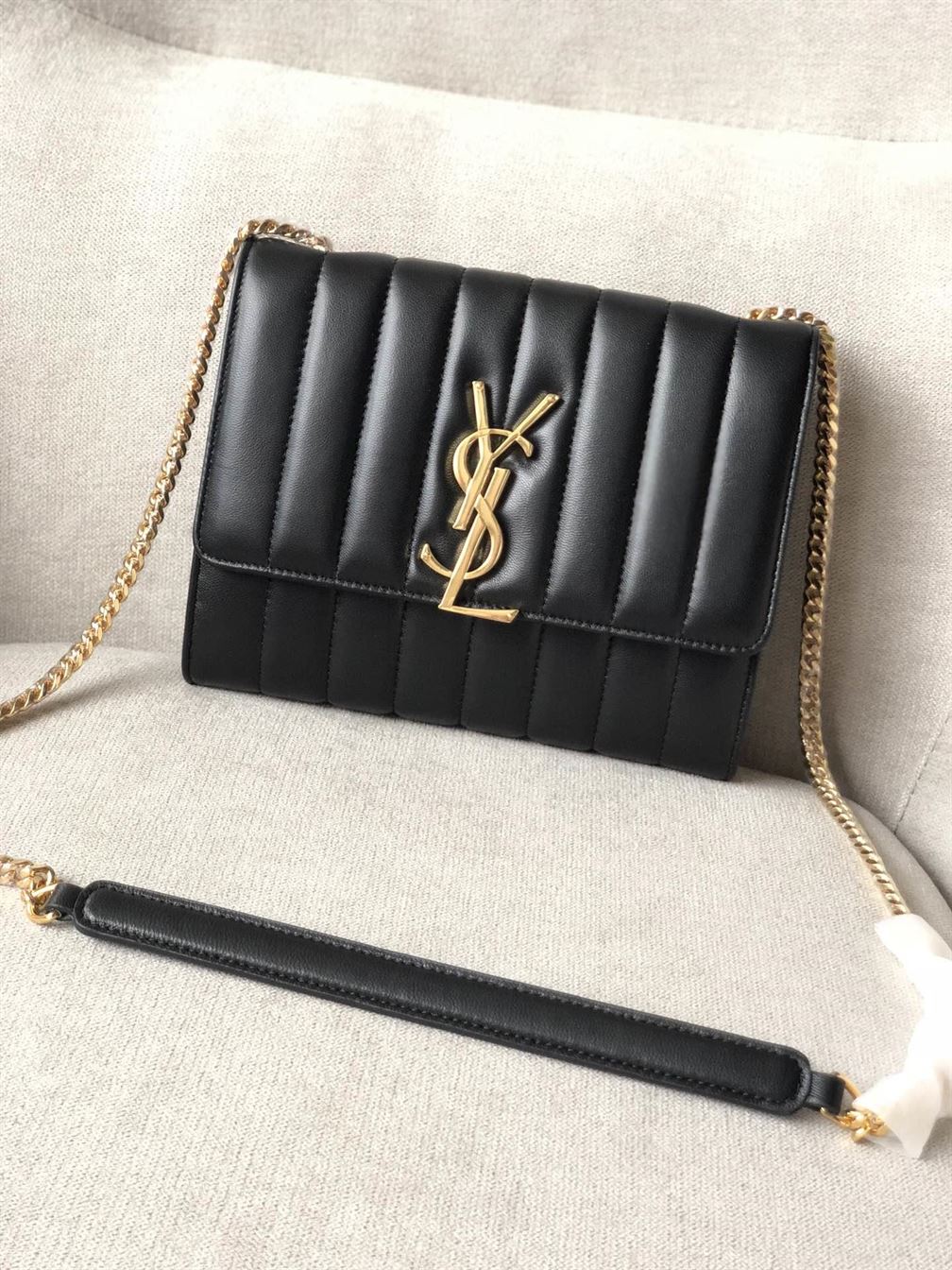 YSL VICKY BLACK BAG – YB012