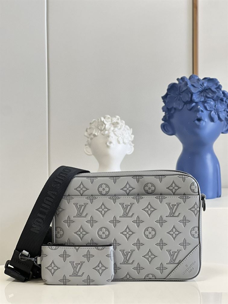LOUIS VUITTON DUO MESSENGER BAG IN ANTHRACITE GREY – LVB002