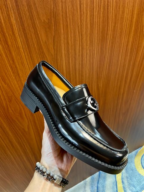GUCCI LOAFER INTERLOCKING G BLACK – GL019
