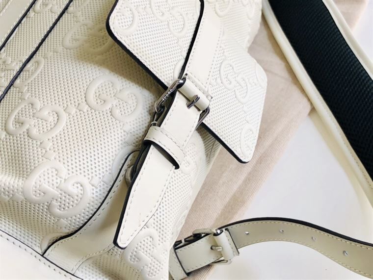 GUCCI GG EMBOSSED BACKPACK – BG034
