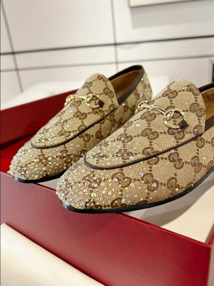 Gucci Jordaan Light Beige Loafer – GL061