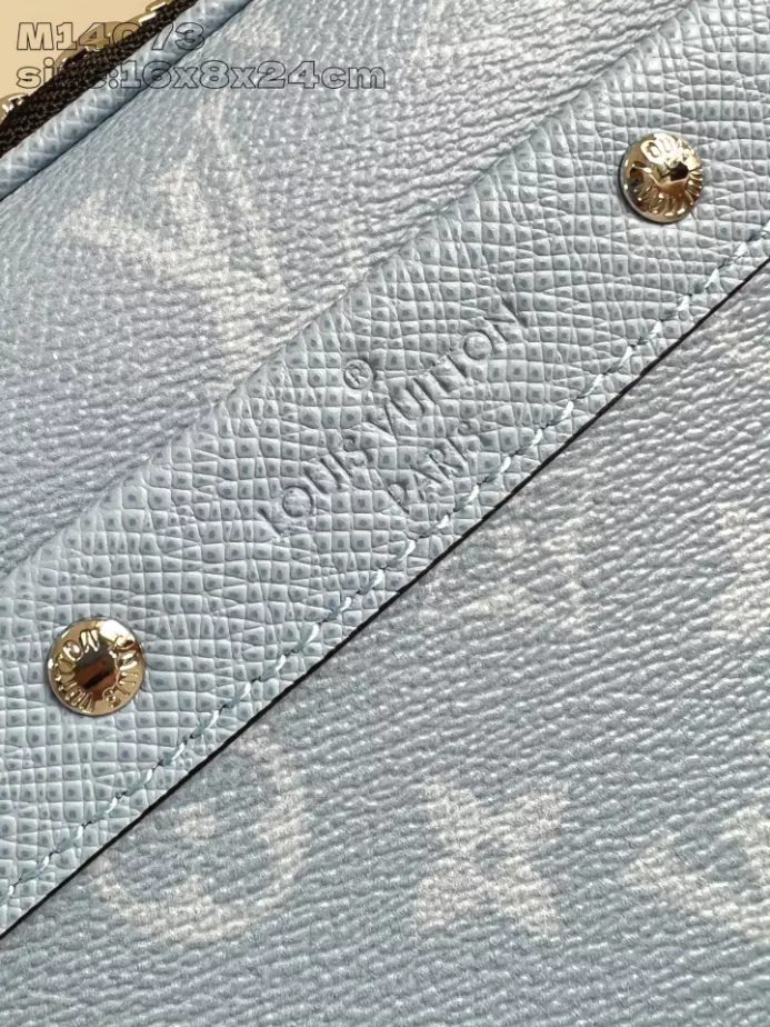 ALPHA MESSENGER BAG SKY BLUE MONGORAM CANVAS M14073 – LW280